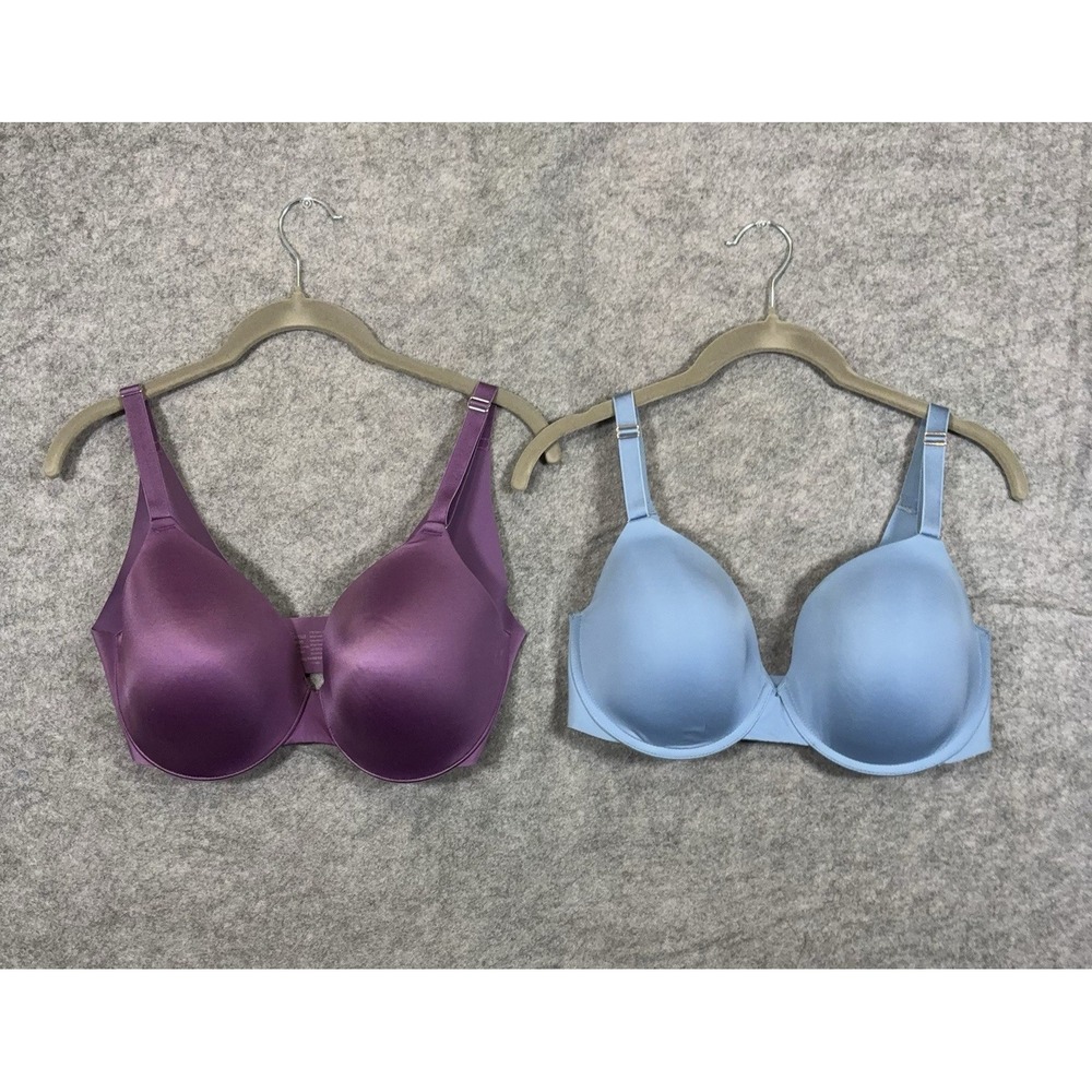 Soma Vanishing Back Full Coverage + 360 Perfect Coverage Bras 34DDD -BUNDLE OF 2